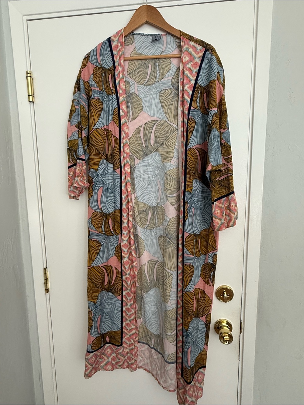 Anthropologie- One Hundred Stars London long/kimono and duster